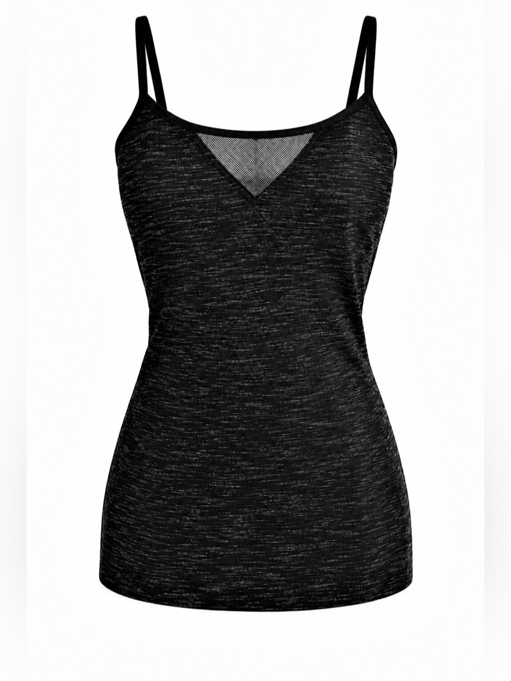 Hard Tail Forever Mesh Inset Tank Top XS Black NWT